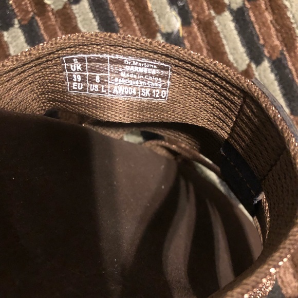 Dr. Martens Carmela Brown Gold Shimmer Women’s Slip on Sandal Sz 8 - Picture 8 of 8